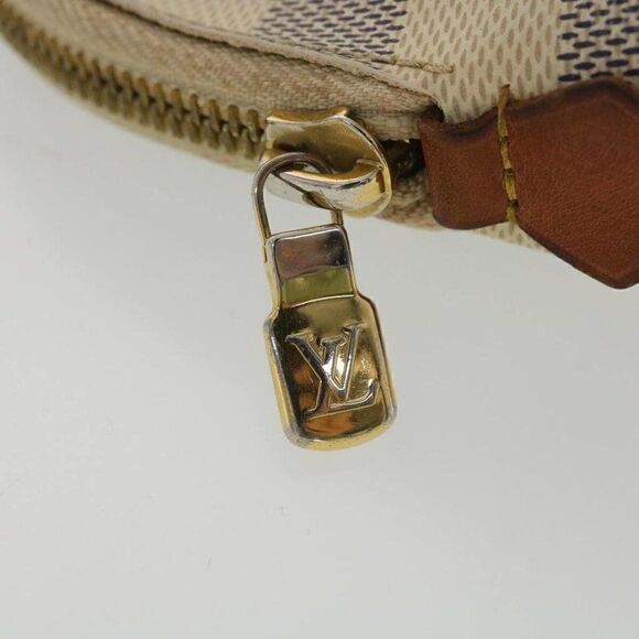 LOUIS VUITTON Damier Azur Pochette Cosmetic GM Pouch - Picture 9 of 15